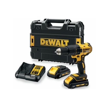 Product Δραπανοκατσάβιδο Dewalt XR 18V Drill Driver, Brushless, 2xAKU 3AH, Charger base image