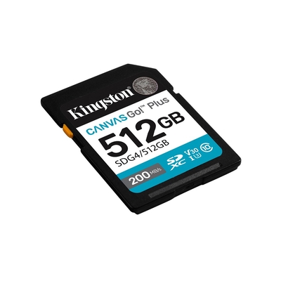 Product Κάρτα Μνήμης Kingston Technology Canvas Go! Plus 512GB SDXC Canvas Go Plus Gen4 base image