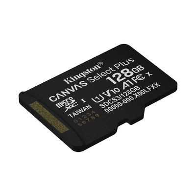 Product Κάρτα Μνήμης Kingston Technology 128GB micSDXC Canvas Select Plus Gen3 base image