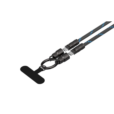 Product Καλώδιο USB Havit CB6340 - charging cable, 1.2m (Black/blue) base image