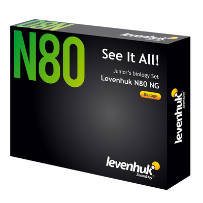 Product Μικροσκόπιο Levenhuk N80 NG Prepared Slides Set 'See It All' base image