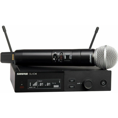 Product Μικρόφωνο Shure SLXD24E/SM58-G59 - SM58 Digital Wireless with Hand-held (470-514 ... base image