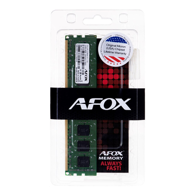 Product Μνήμη RAM Σταθερού DDR3 8GB AFOX 1866MHZ base image