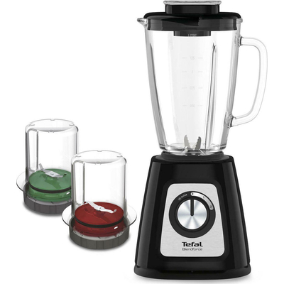 Product Μπλέντερ Tefal BlendForce II BL4388 1.25 L 800W Black, Brushed steel base image