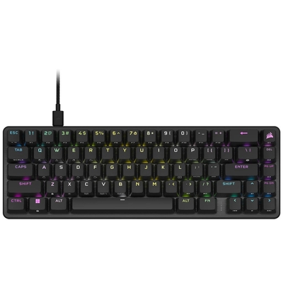 Product Πληκτρολόγιο Gaming Corsair K65 PRO Mini USB QWERTZ German Black base image