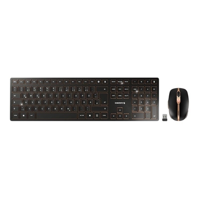 Product Σετ Πληκτρολόγιο Και Ποντίκι Ασύρματο Cherry DW 9100 SLIM RF QWERTZ German Black base image