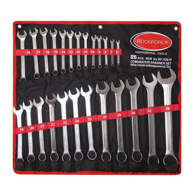 Product Σετ Κλειδιά Rockforce open-end and box-end set 25pcs base image