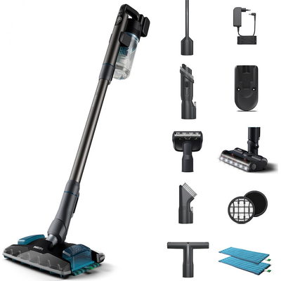 Product Σκούπα Stick Philips 8000 series XC8057/01 Dry&wet Cyclonic Bagless 0.6 L base image