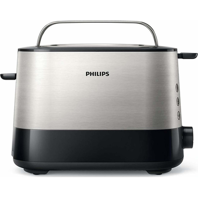 Product Φρυγανιέρα Philips Viva Collection HD2637/90 2 slice(s) Black, stainless steel base image