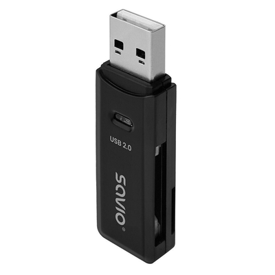 Product Card Reader Savio SD USB 2.0, AK-63 base image