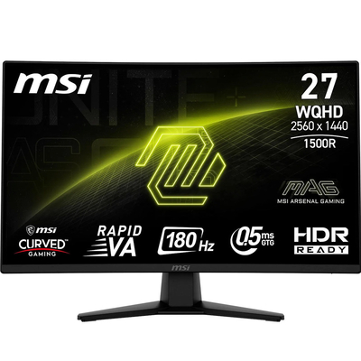 Product Monitor 27" Curved gaming MSI MAG 274CQFDE - Flat screen - 68.6 cm base image