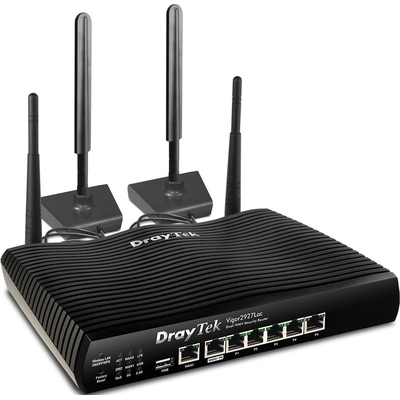 Product Router DrayTek Vigor 2927Lac Wireless Gigabit Dual-band (2.4 GHz / 5 GHz) 4G Black base image