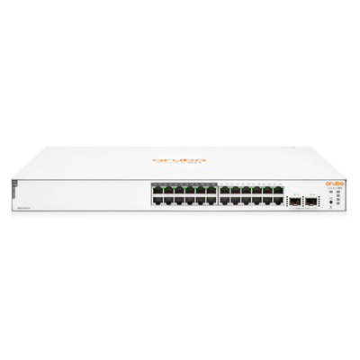 Product Network Switch HPE Aruba Instant On 24p Gigabit CL4 PoE 2p SFP 195W 1830 base image