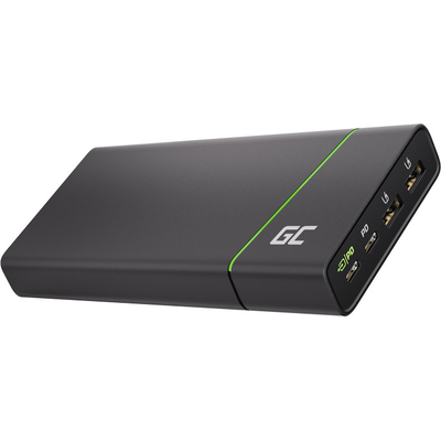 Product Powerbank Green Cell PowerPlay Ultra power bank (Li-Ion) 26800mAh Graphite base image