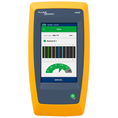 Product Tester for wiring qualification, diagnostics of network devices LinkIQ base image