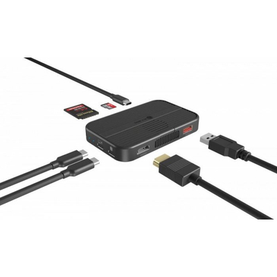 Product Docking Station Icy Box IB-DK4071M-CU31 Multi base image