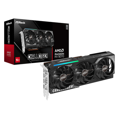 Product Κάρτα Γραφικών ASRock Challenger AMD Radeon RX 9070 AMD 16GB base image