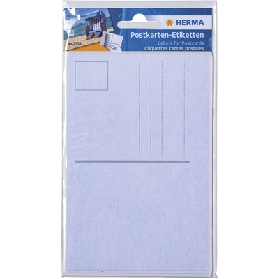 Product Ετικέτες Herma Postcard labels White 95x145 10 labels 7758 base image