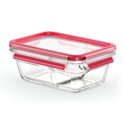 Product Δοχείο Φαγητού Emsa Clip&Close Glass 800 ml red base image