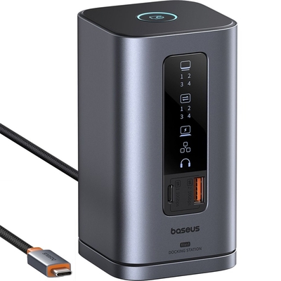 Product Docking Station Baseus Spacemate Series 11-in-1 (WIN) Gray base image