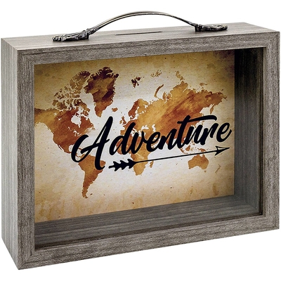 Product Κουμπαράς ZEP Vida 6,5x21 Wood/Glass Savings Box RM1093 base image