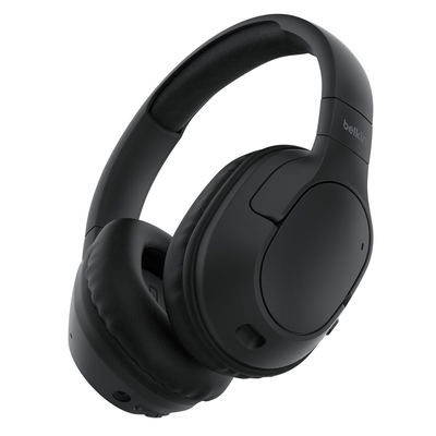 Product Headphones Belkin Soundform Black Over-Ear, wireless AUD009hqBK base image