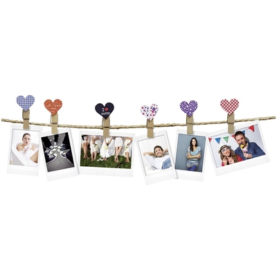 Product Διακοσμητικό Fujifilm Instax Design Clips 10-Pack Heart base image
