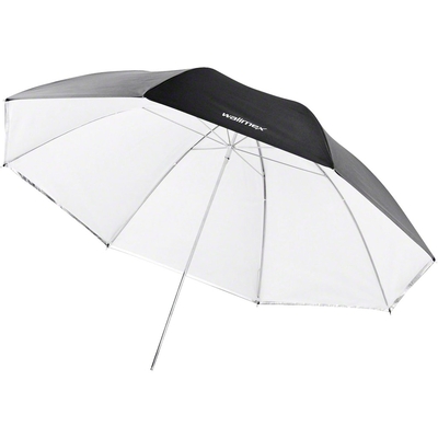 Product Softbox Walimex 2in1 Reflex & Translucent Umbrella White 109cm base image