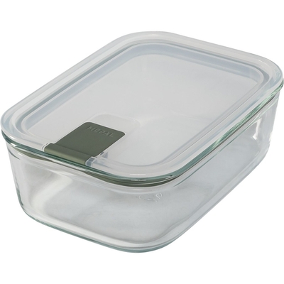 Product Δοχείο Φαγητού Mepal Easy Clip Frischhaltedose Glas 1000 ml Nordic Sage base image