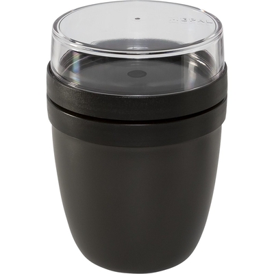 Product Δοχείο Φαγητού Mepal Lunchpot Ellipse, Nordic Black 500+200ml base image