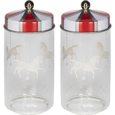 Product Δοχεία Αποθήκευσης Alessi Circus Set of 2 Spice Jars MW68S2 base image