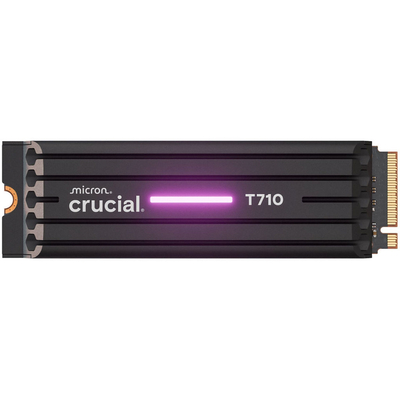 Product Σκληρός Δίσκος M.2 SSD 4TB Crucial T710 with heatsink PCIe Gen5 NVMe 2280 base image