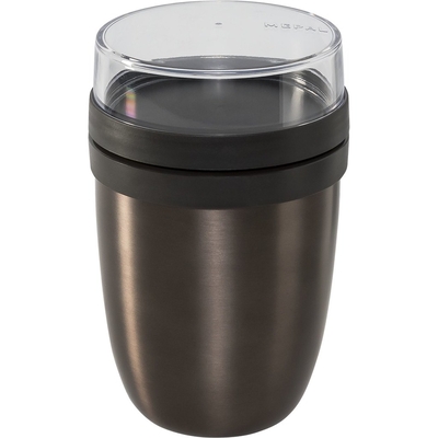 Product Δοχείο Φαγητού Mepal Thermo-Lunchpot Ellipse stl.steel titanium 500+200ml base image