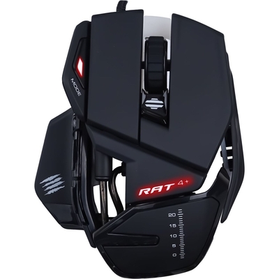 Product Gaming Ποντίκι MadCatz R.A.T. 4+ Black Optical Gaming Mouse base image