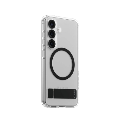 Product Θήκη Κινητού CARE by PanzerGlass Transp Bl Kickstand Qi S25 base image