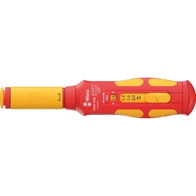 Product Κατσαβίδι Χειρός Wera 7508 VDE Safe- Torque Speed 0,4-2,0 Nm base image