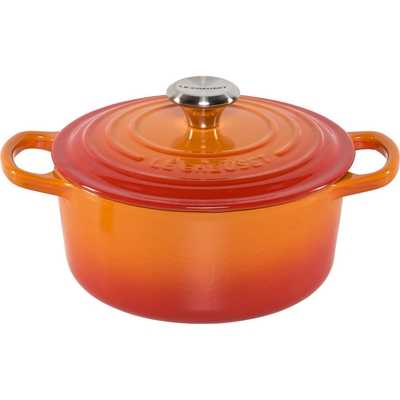 Product Κατσαρόλα Le Creuset Signature Bräter rund 18 cm ofenrot base image