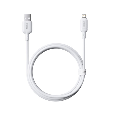 Product Καλώδιο USB Baseus Silky Series cable USB on iP 2.4A 1m White base image