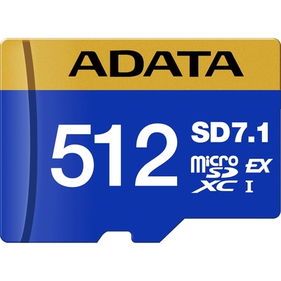 Product Κάρτα Μνήμης microSD 512GB Adata mSD 2 PCIe U3 C10 V30 base image