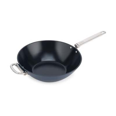 Product Τηγάνι Joseph Joseph Space Folding Handle Ceramic N/S 32cm Blue Wok base image