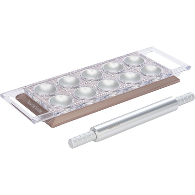 Product Πλάστης Φύλλου/Ζυμαρικών Marcato Ravioli Tablet powder rosa Ravioliform base image