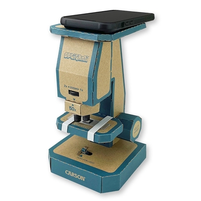 Product Μικροσκόπιο Carson OG-100 Optigami DYI Cardboard base image