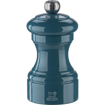 Product Μύλος Μπαχαρικών Peugeot Bistro salt 10 cm pacific blue lacquered wood base image
