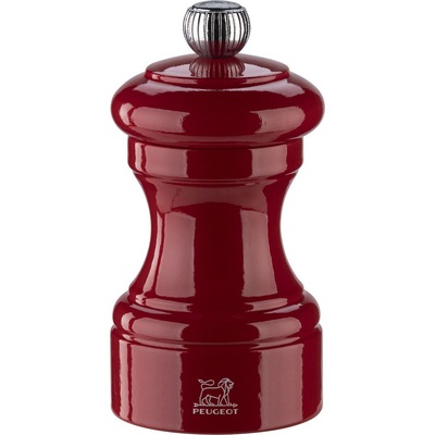 Product Μύλος Μπαχαρικών Peugeot Bistro salt 10 cm passion red lacquered wood base image