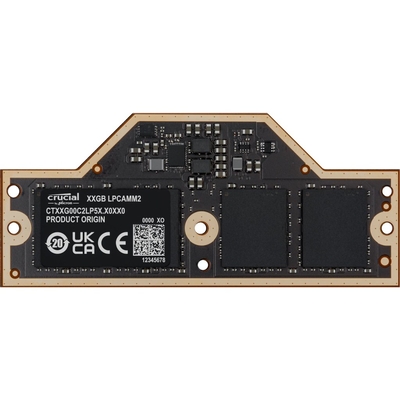 Product Μνήμη RAM Φορητού DDR5 32GB Crucial LPCAMM2 LPDDR5X base image