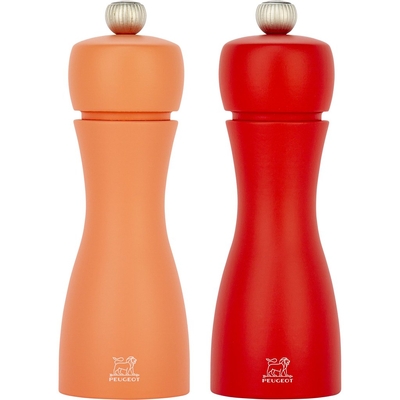 Product Μύλος Μπαχαρικών Peugeot Tahiti pepper/salt set of 2, 15 cm, red base image