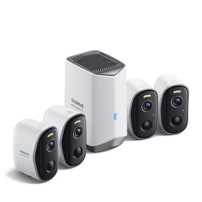 Product Σύστημα Παρακολούθησης Baseus Security N1 Plus Outdoor 2K 4-Cam Kit base image