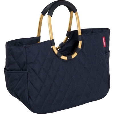 Product Γυναικεία Τσάντα Reisenthel Loopshopper L rhombus midnight gold base image