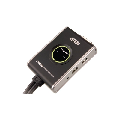 Product KVM Switch Aten CS682 / audio / USB - 2 ports base image