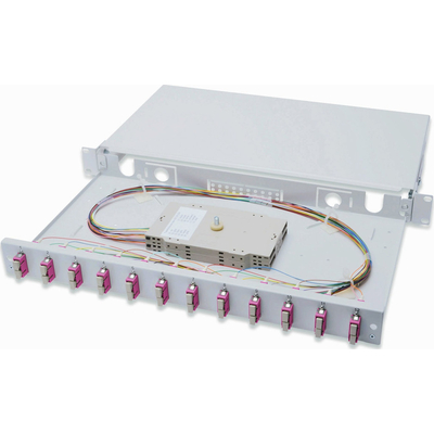 Product Αξεσουάρ Δικτύου Digitus fiber-optic splice box DN-96321-4 - 1U - 19" base image